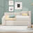 Three Drawers Upholstered Daybed with Trundle-1266376239-1266376225