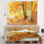 Paysage, forêt jaune, tapisserie d'automne-28505718