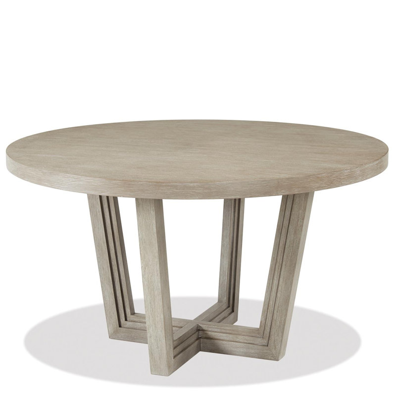 Judye Cherry Round Solid Wood Dining Table