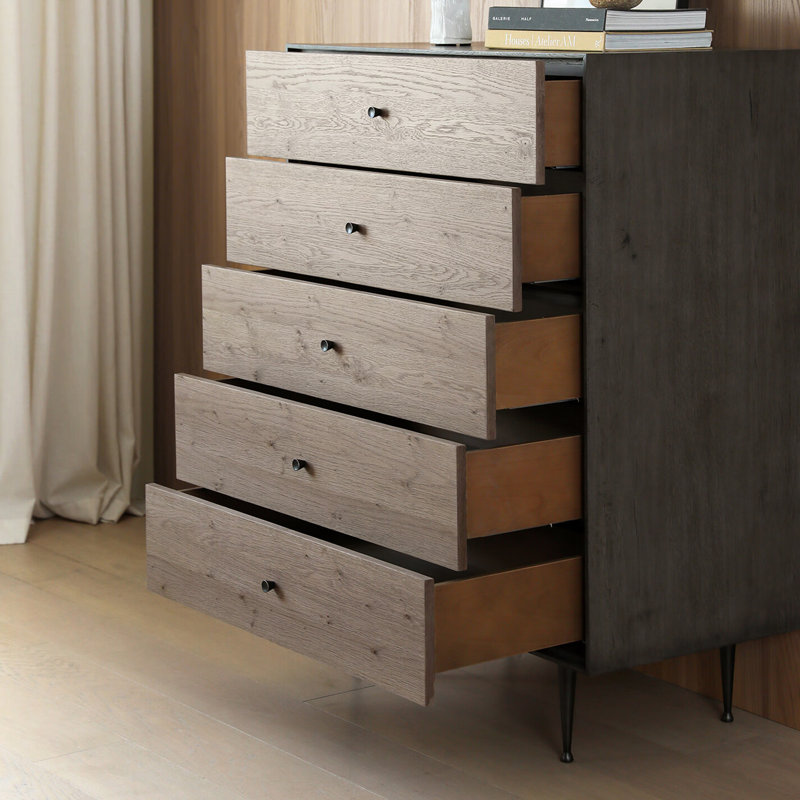 Commode d'appoint style rétro américain