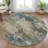 Machine Washable Indoor/Outdoor Xhevrie Blue Rug-111946723