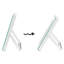 Hollywood Makeup Mirror with Dimmable Lights