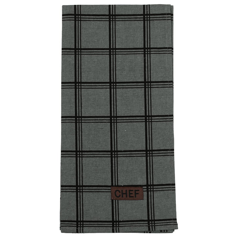 London Cotton Plaid Tea Towel Kitchen Towel