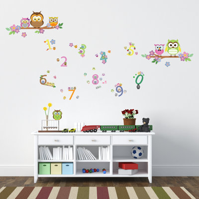 Text & Numbers Non-Wall Damaging Wall Decal