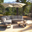 Annaleah 6 - Person Garden Lounge Set with Cushions & Parasol-1934354642
