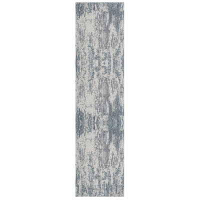 Tapis gris / bleu Celso