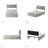 Neilius Upholstered Platform Bed with Washable Slipcover-92577753-92576043