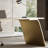 White + Beige-white + Gold Rectangular Sintered Stone + Manufactured Wood + Stainless Steel with 3 drawers desk-987509877