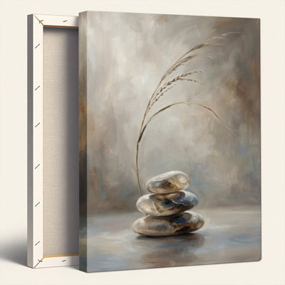 «Stone Stack», reproduction d'art sur toile, ensemble de 1