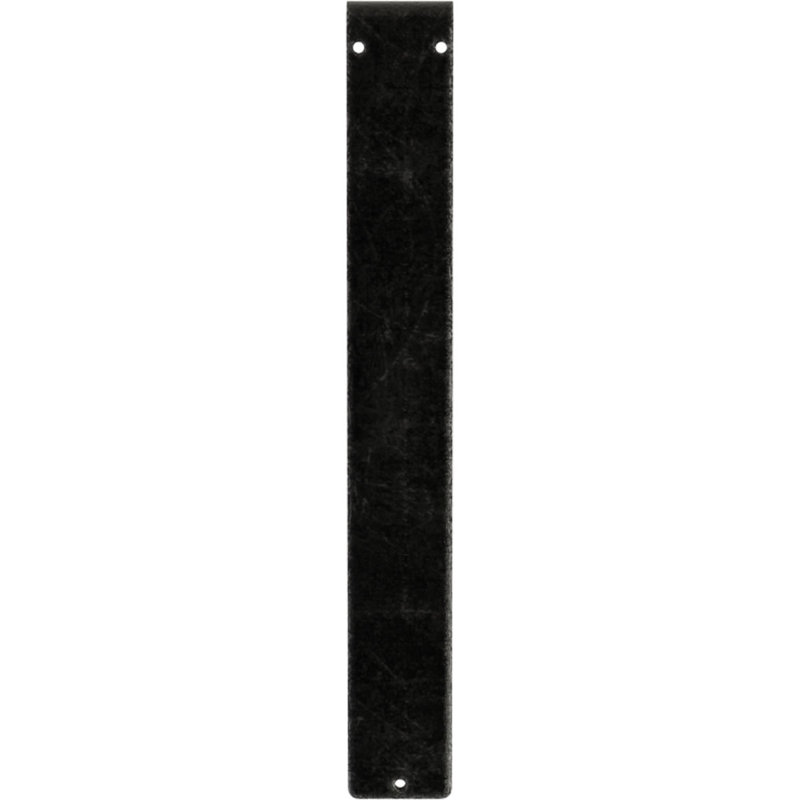 Support en fer forgé Versailles, H 15 po x l 2 po x P 12 po, Étain antique