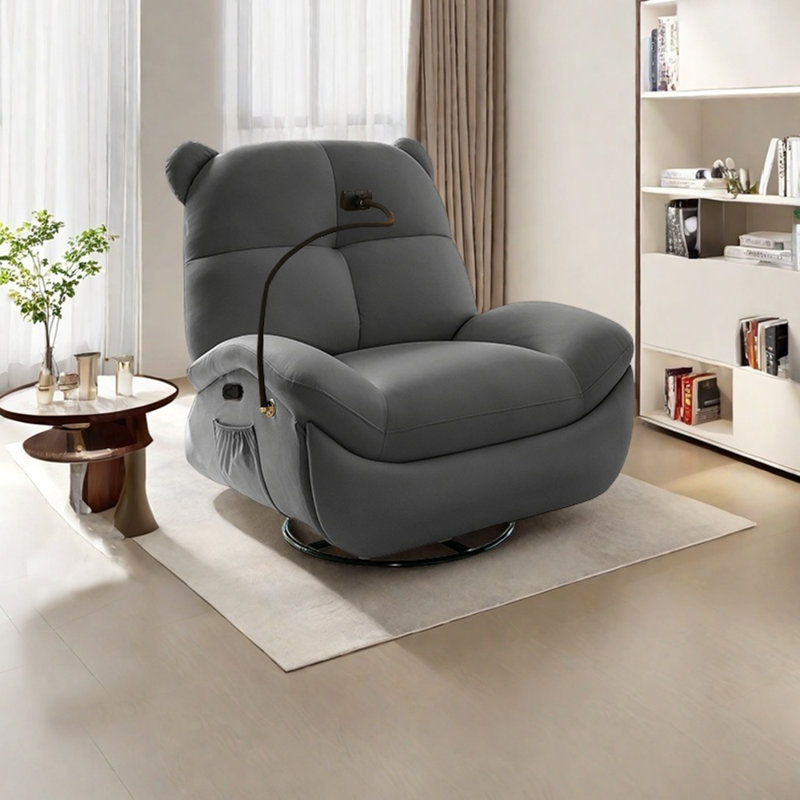 Fauteuil inclinable ergonomique pour chat, Gris
