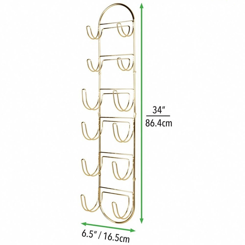 Badri 1 Wall Towel Rack, Gold