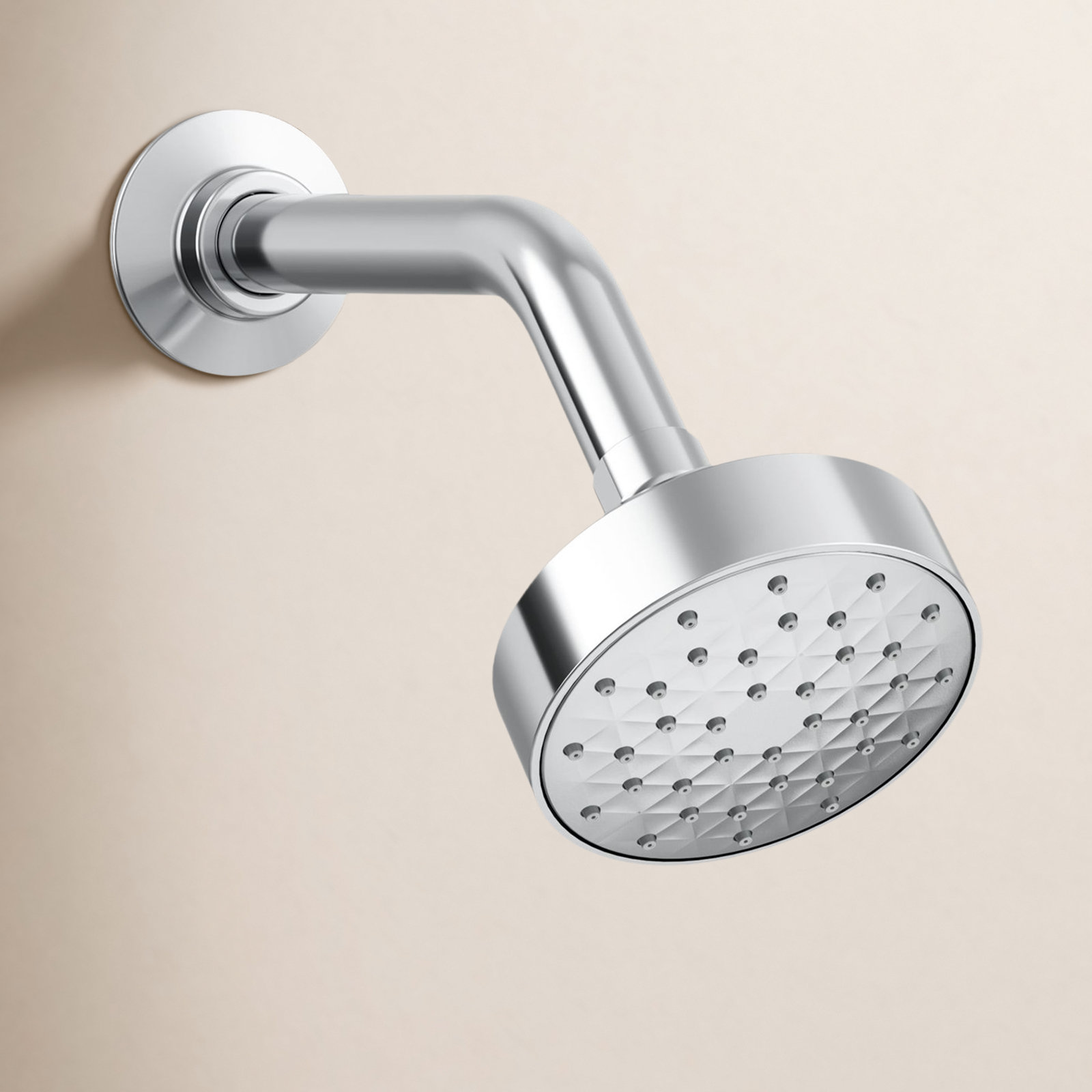 Awaken G90 Single-Function Fixed Shower Head, Polished Chrome,  1.75 GPM
