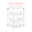 Edder 15.55 " W Plastic Shelving Unit-1271159950