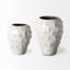 Vase de table en céramique blanche-763810042