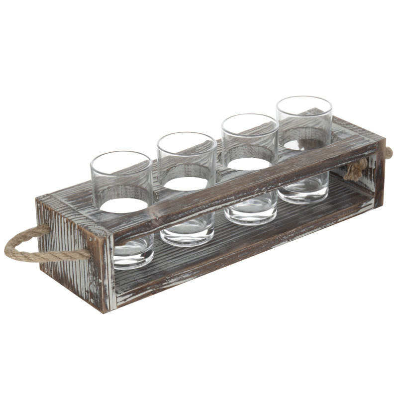 5 pièces 5 oz. Ensemble de verres à bière en verre
