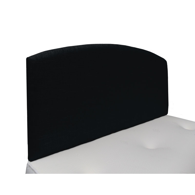 Upholstered Headboard, Gray, Naples Velvet, Small Single (2'6)