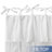 Recycled Cotton Blend Ruffle Tie-Top Curtain Pair-1504319492-1504319489