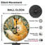 Horloge murale renard