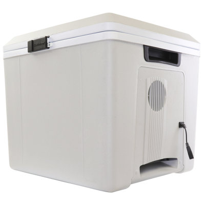 Koolatron 12V Electric Cooler/Warmer 27L (29 qt), Two-Way Design, Grey