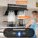 BRANO 36 in. 900 CFM Convertible Under Cabinet Range Range Hood in Stainless Steel with Carbon Filter