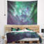Tapisserie bleu ciel starry abstract-28498493