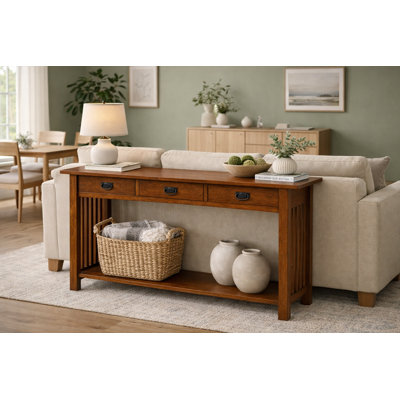 Vivre 46.5'' Solid Wood Console Table