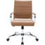 Fauteuil de bureau en cuir LeisureMod Benmar-134287258