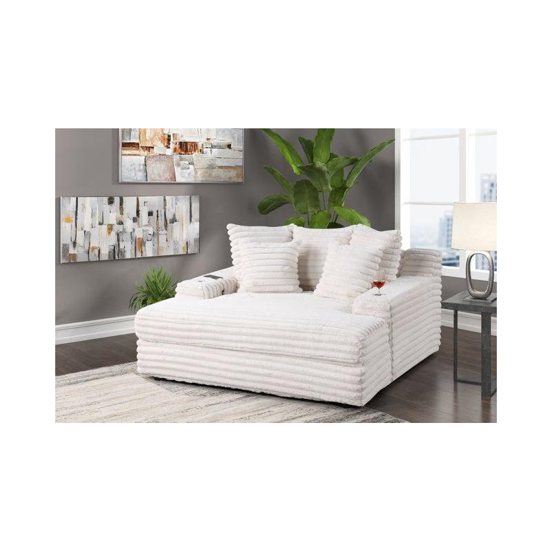 Chaise longue rembourrée Sansevieria