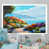 Toile blanche avec cadre photo