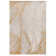Deran Swirl Yellow/Silver/Cream Area Rug