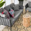 Ensemble de canapé modulaire d'extérieur en aluminium 3 pièces Modway Stance-1930173571-1930173597