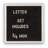 Wall Felt Mini - Up To 2' Letter Board