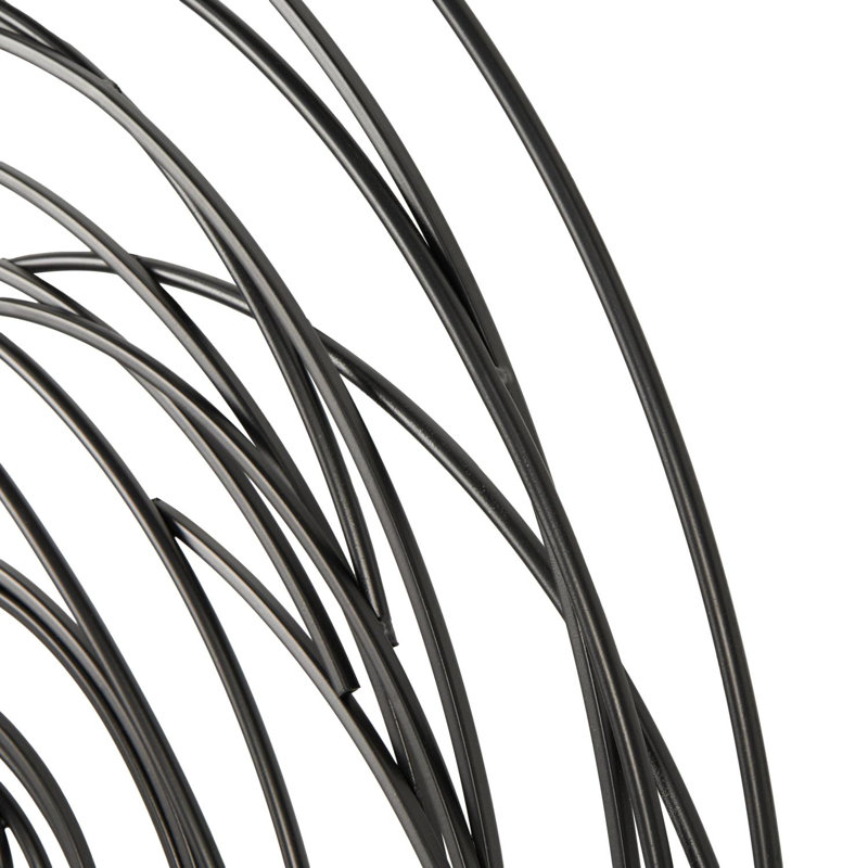 Wrought Studio™ Round Overlapping Lines Abstract Wall Decor
