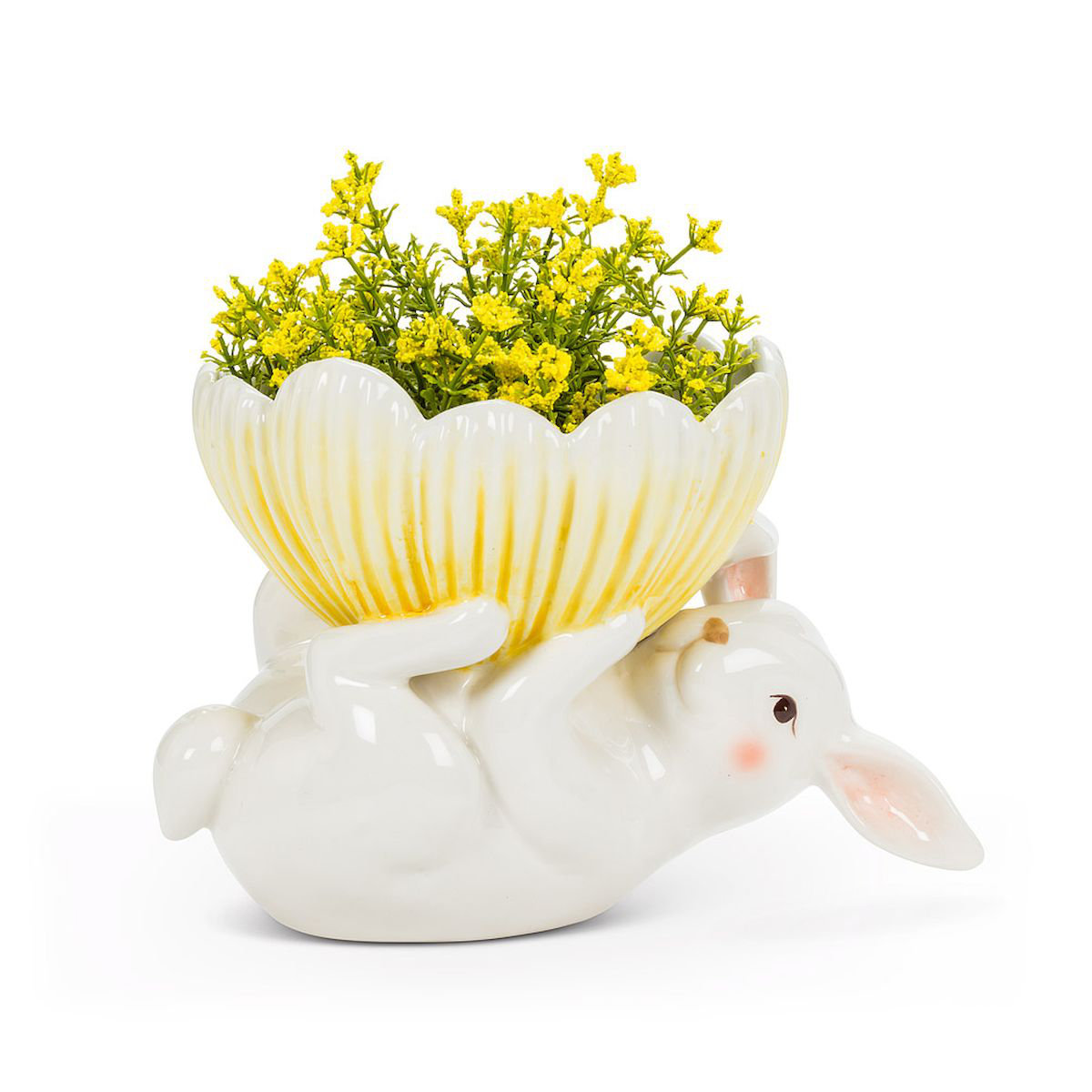 Rosalind Wheeler Rabbit With Flower Planter - Wayfair Canada