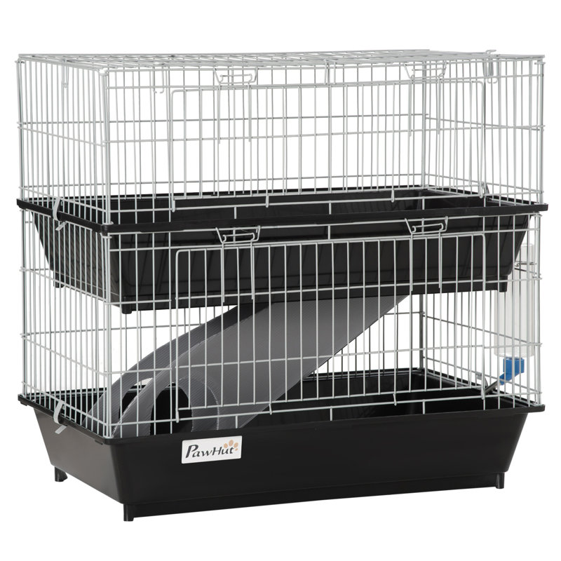 Cage à souris à 2 niveaux