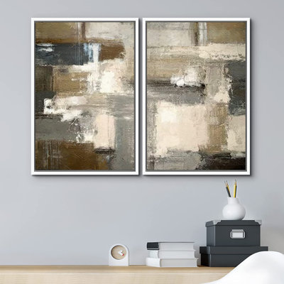 «Abstract Abstract Paint Effect», reproduction d'art sur toile