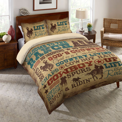 Welcome To The Ranch Cotton Comforter