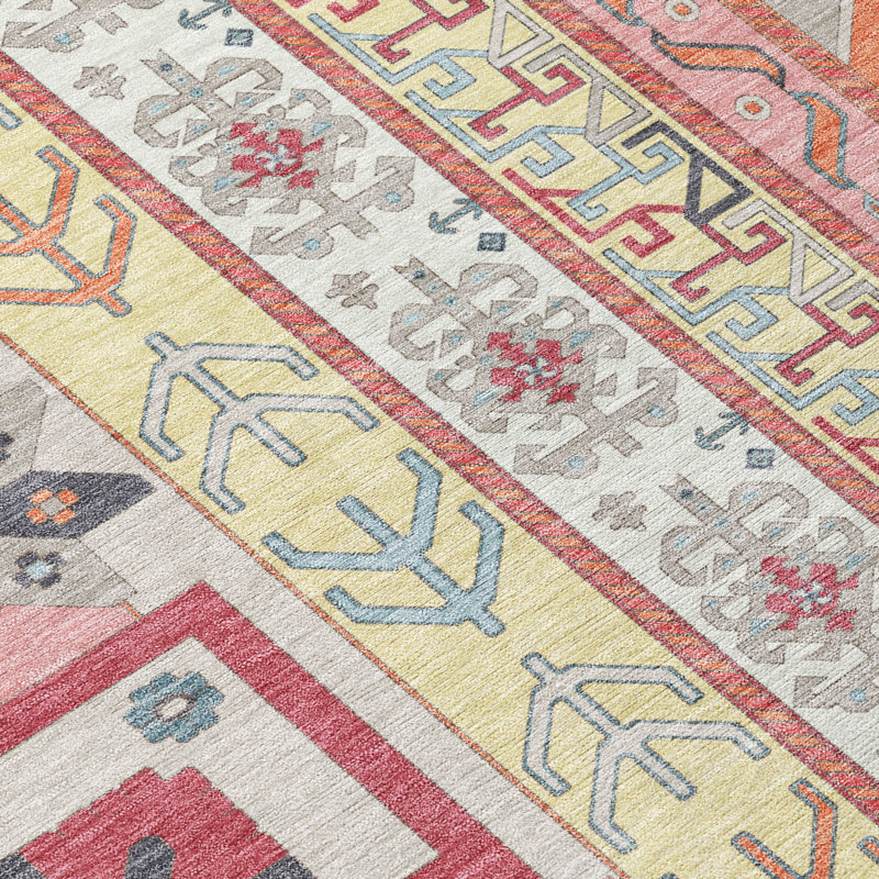 Tapis intérieur / extérieur lavable à la machine Chantille ACN1015, Rond 8 pi