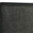 Burton Black Upholstered Queen Bed