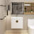 Aard 24'' Wall Mounted Single Sink Bathroom Vanity with Ceramic Top
