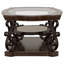 Table basse avec plateau en verre