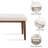 Modern Linen Upholstered Bench - 42.5" Bedroom Bench For End Of Bed-1753317458
