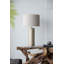 Lampe de table en laiton 31,5 po