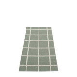 Ada Geometric Area Rug in Gray/Ivory