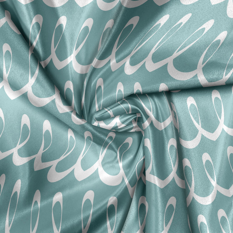 Polyester Semi Sheer Curtain/Drape Pair