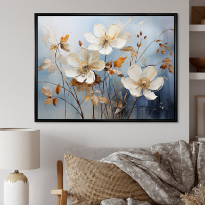 " Blue Muted Botanicals I "