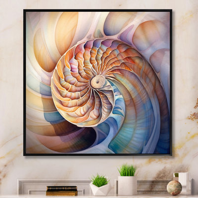 Seashell Symphony II sur impression sur toile