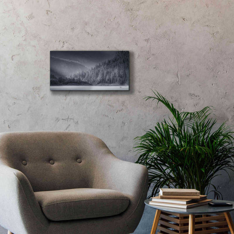 «Serene Paddle Ii» par Don Schwartz, estampe numérique sur toile, H 12 po x l 24 po x P 0,75 po