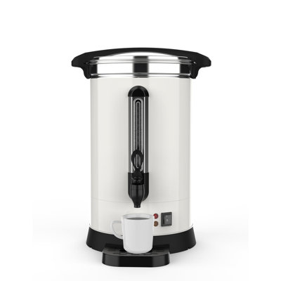 18L Commercial Coffee Urn Stainless Steel Hot Water Dispenser for Buffet Catering Wedding